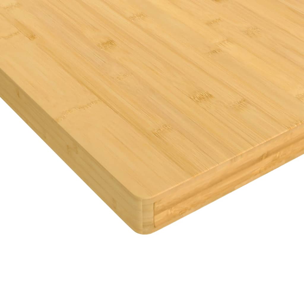 Schneidebrett aus Bambus Natur 60 x 40 x 4 cm