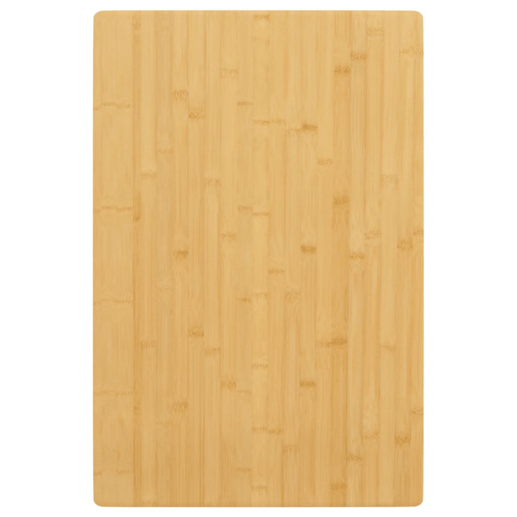 Schneidebrett aus Bambus Natur 60 x 40 x 4 cm