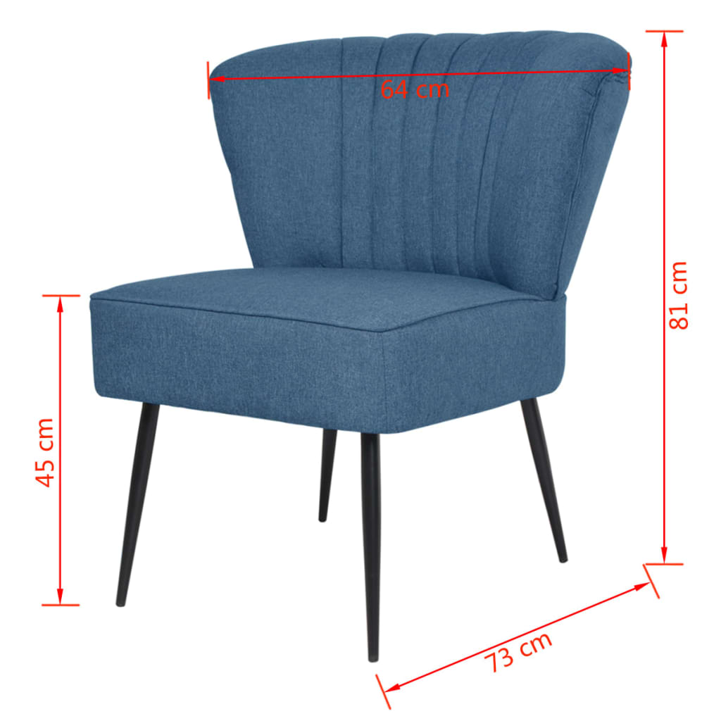 Cocktailsessel Stoff
