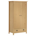 Kleiderschrank Mit 2 Türen Hill 89X50X170 Cm Massivholz Kiefer