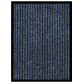 Fußmatte Gestreift Rutschfest Polypropylen Blau 40 x 60 cm