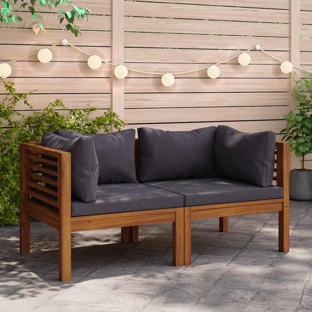 Gartenstuhl Mit En Kissen Massivholz Akazie