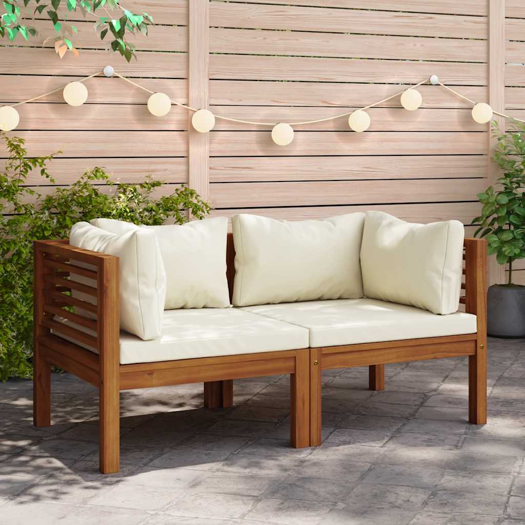 Gartenstuhl Mit En Kissen Massivholz Akazie