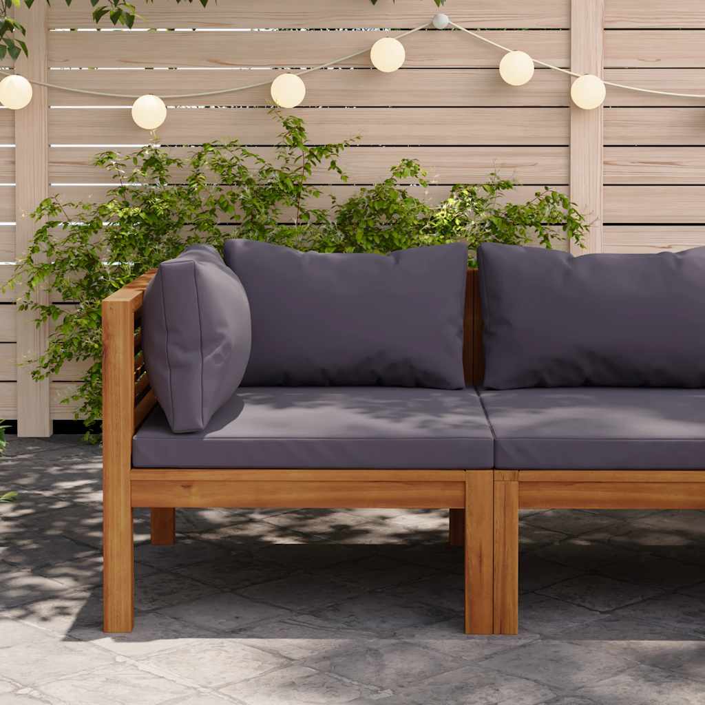 Gartenstuhl Mit En Kissen Massivholz Akazie