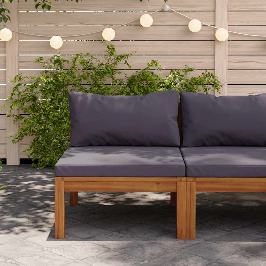 Gartenstuhl Mit En Kissen Massivholz Akazie