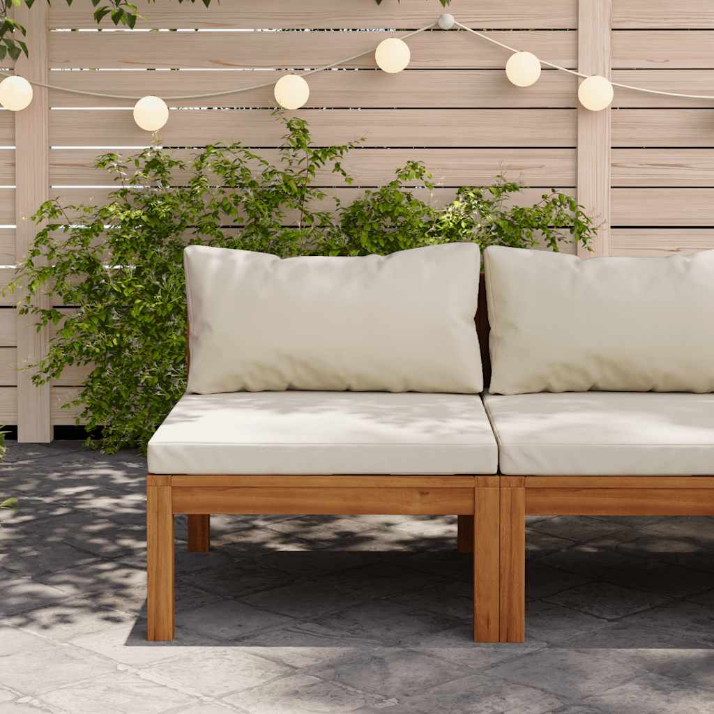 Gartenstuhl Mit En Kissen Massivholz Akazie