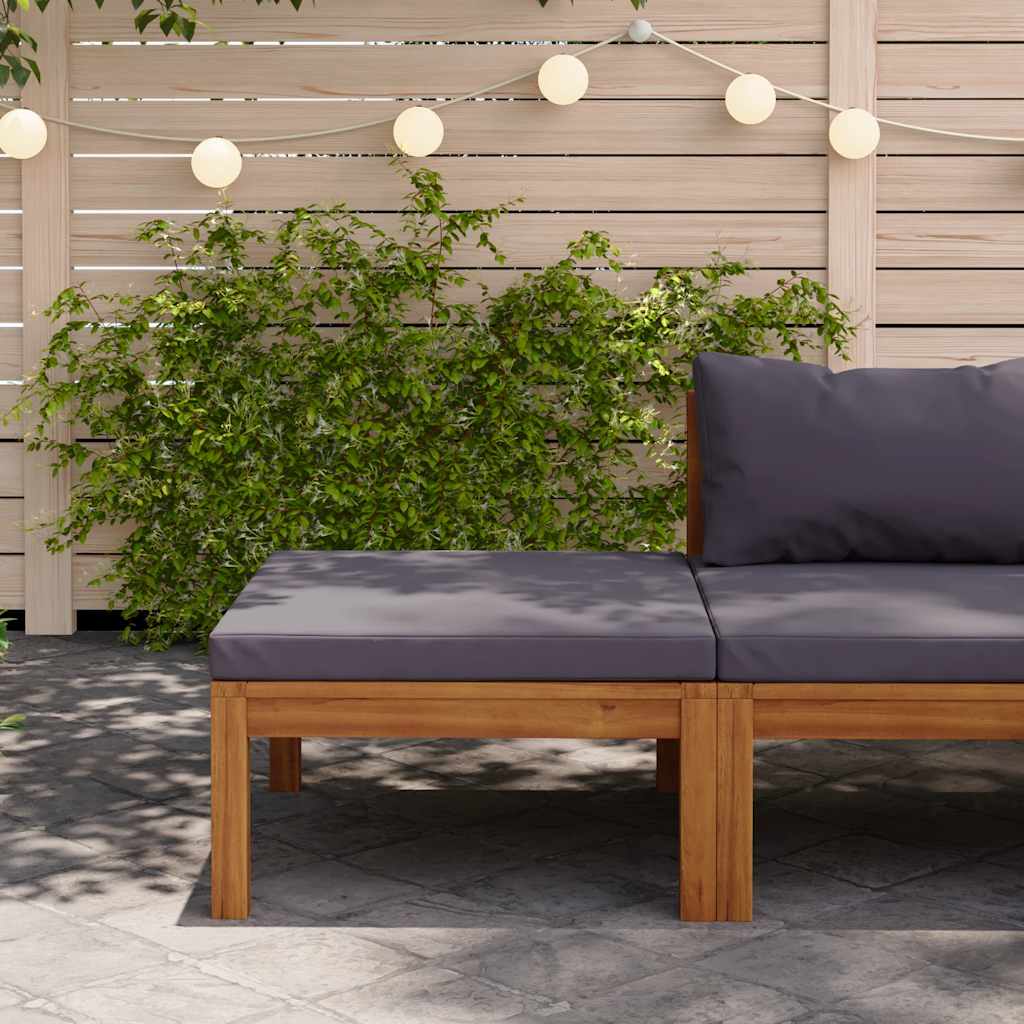 Gartenstuhl Mit En Kissen Massivholz Akazie