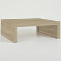 Quadratischer Wohnzimmertisch in Sonoma Eiche – 100×100×35 cm, robust & modern