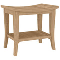 Badezimmer-Beistelltisch 50X35X45 Cm Massivholz Teak