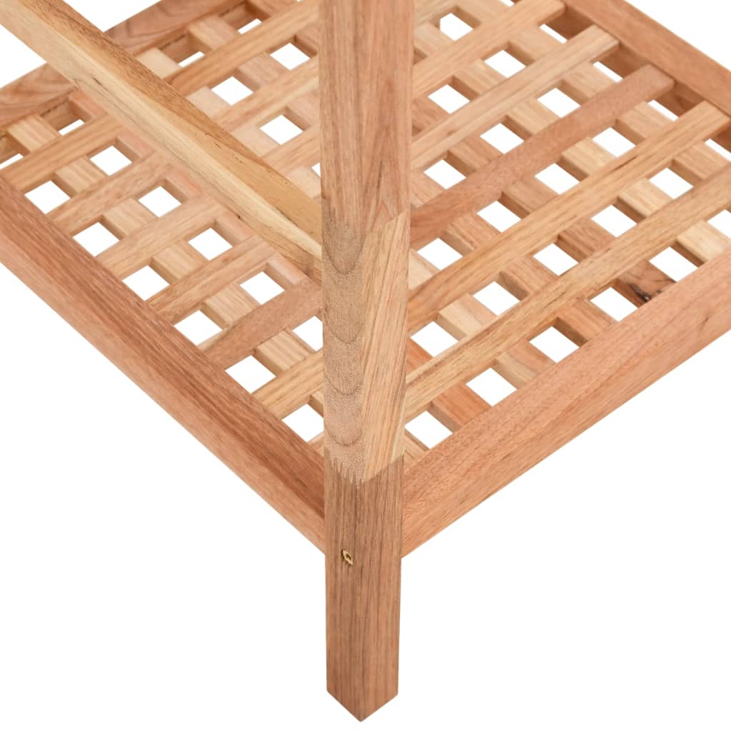 Badregal 35,5X35,5X112,5 Cm Massivholz Nussbaum