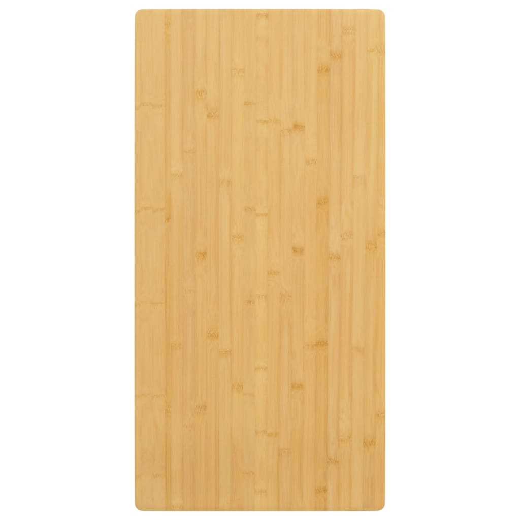 Schneidebrett aus Bambus Natur 80 x 40 x 4 cm