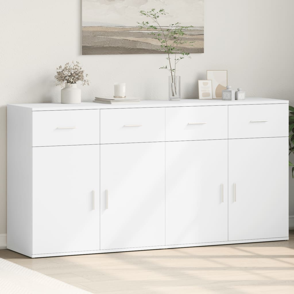 Sideboards 2 Stk. Sonoma-Eiche 79X38X80 Cm Holzwerkstoff