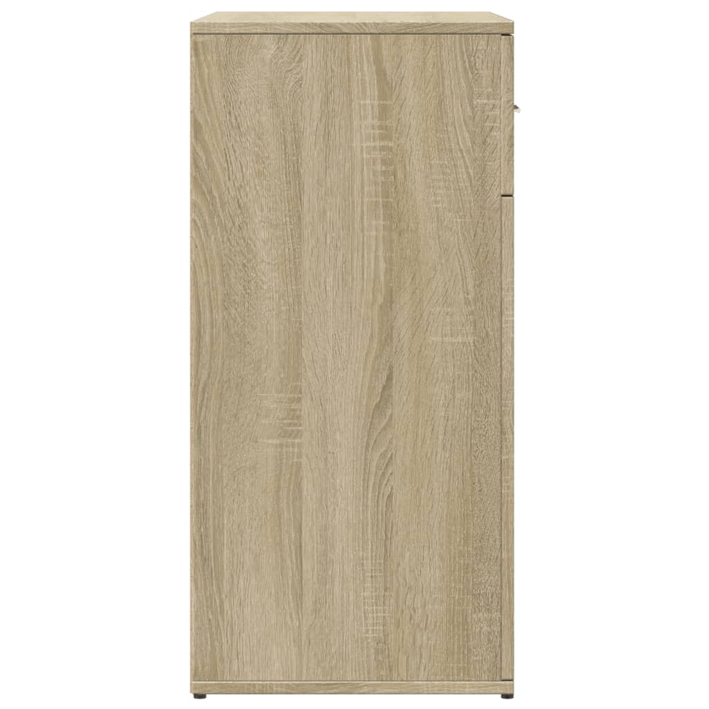 Sideboards 2 Stk. Sonoma-Eiche 79X38X80 Cm Holzwerkstoff