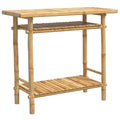 Konsolentisch 90X37X75 Cm Bambus
