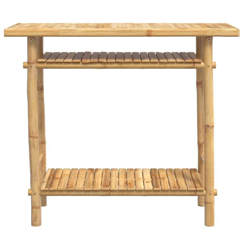 Konsolentisch 90X37X75 Cm Bambus