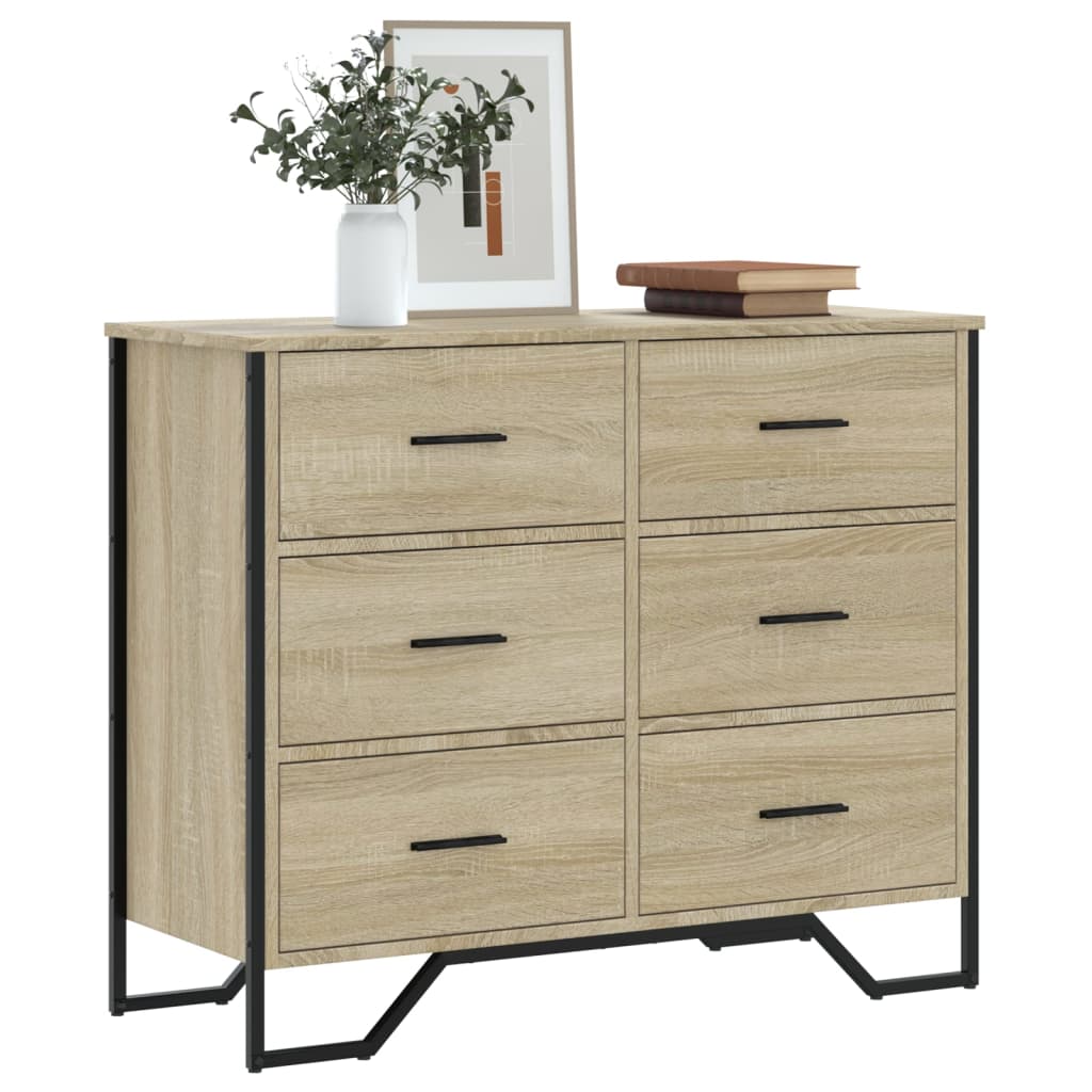 Kommode Mit Schubladen 2 Pcs 91 X 35,5 X 74,5 Cm