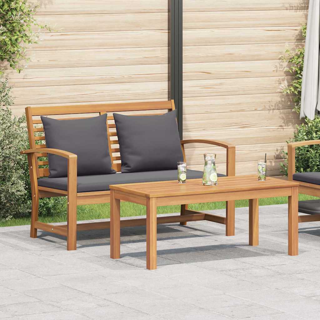 Braun 110 X 65 X 76,5 Cm Massivholz Teak