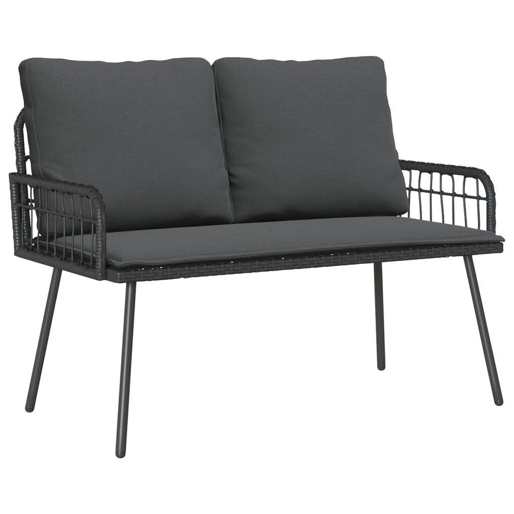 Gartenstuhl Mit Kissen Poly Rattan