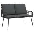Gartenstuhl Mit Kissen Poly Rattan