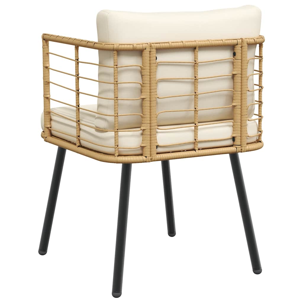 Gartenstuhl Mit Kissen Poly Rattan