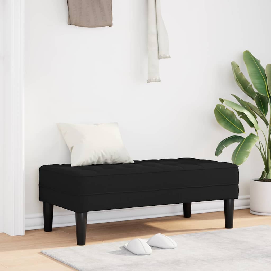 Bank Mit Kissen 113 X 57 X 39 Cm Stoff