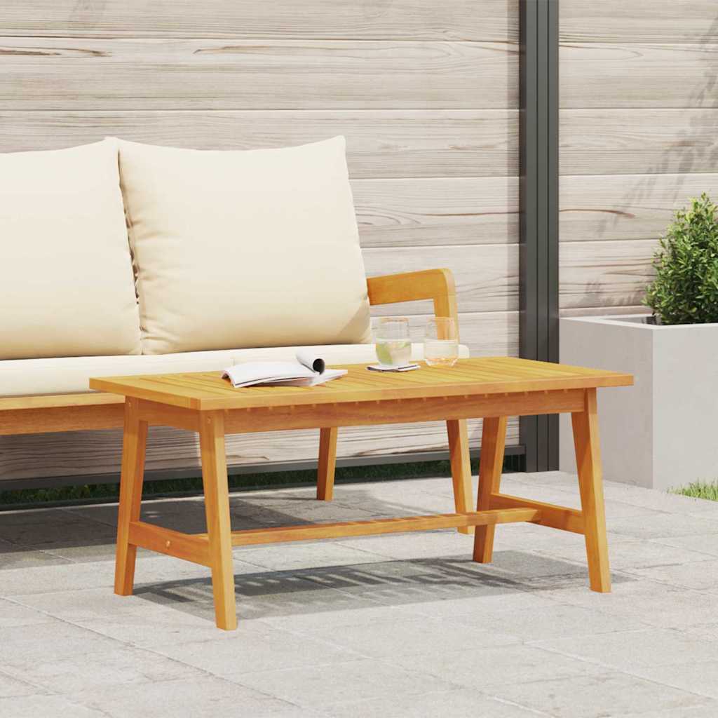 Gartenstuhl Mit Kissen 2 Pcs Öl-Natur Massivholz Akazie