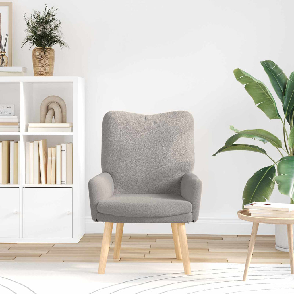 Sessel 63 X 67 X 94 Cm Schafstoff Und Sperrholz