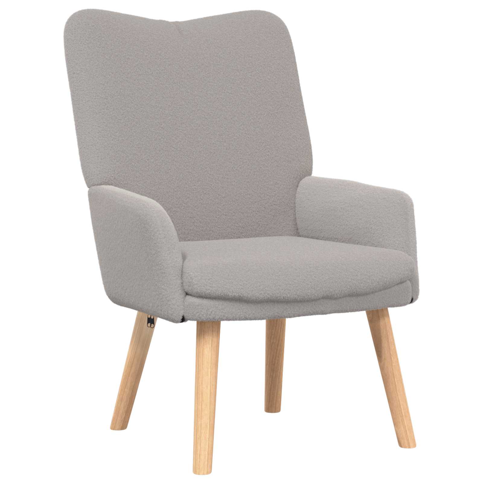Sessel 63 X 67 X 94 Cm Schafstoff Und Sperrholz