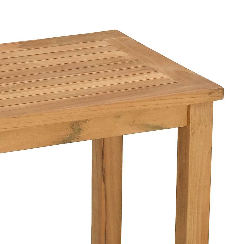 Konsolentisch Braun 85 X 35 X 75 Cm Massivholz Teak