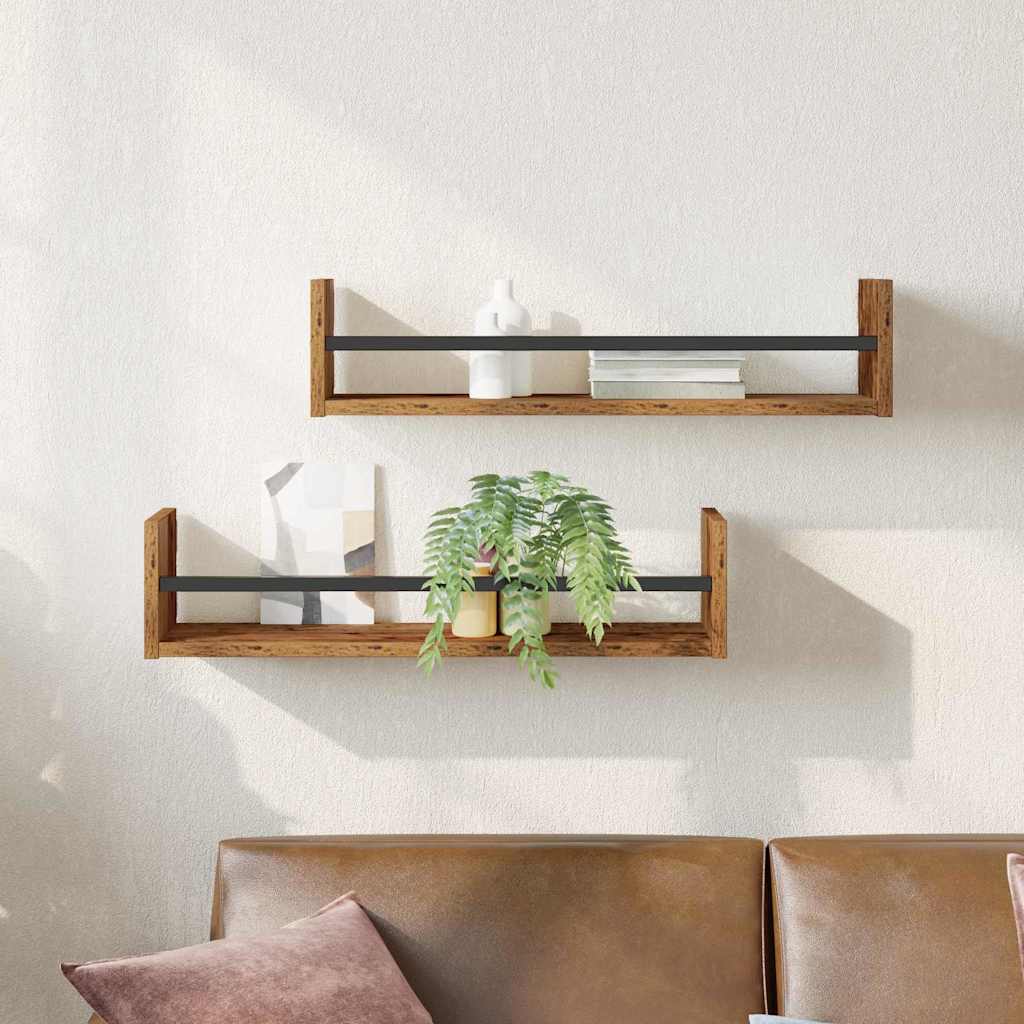 Wandregal Wandmontiert 2 Pcs