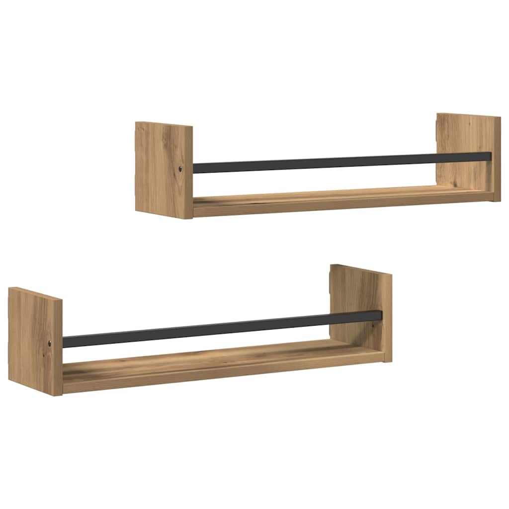 Wandregal Wandmontiert 2 Pcs