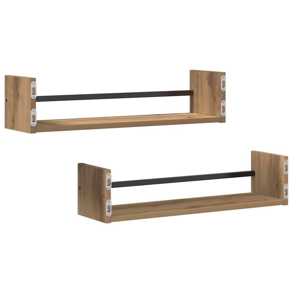 Wandregal Wandmontiert 2 Pcs