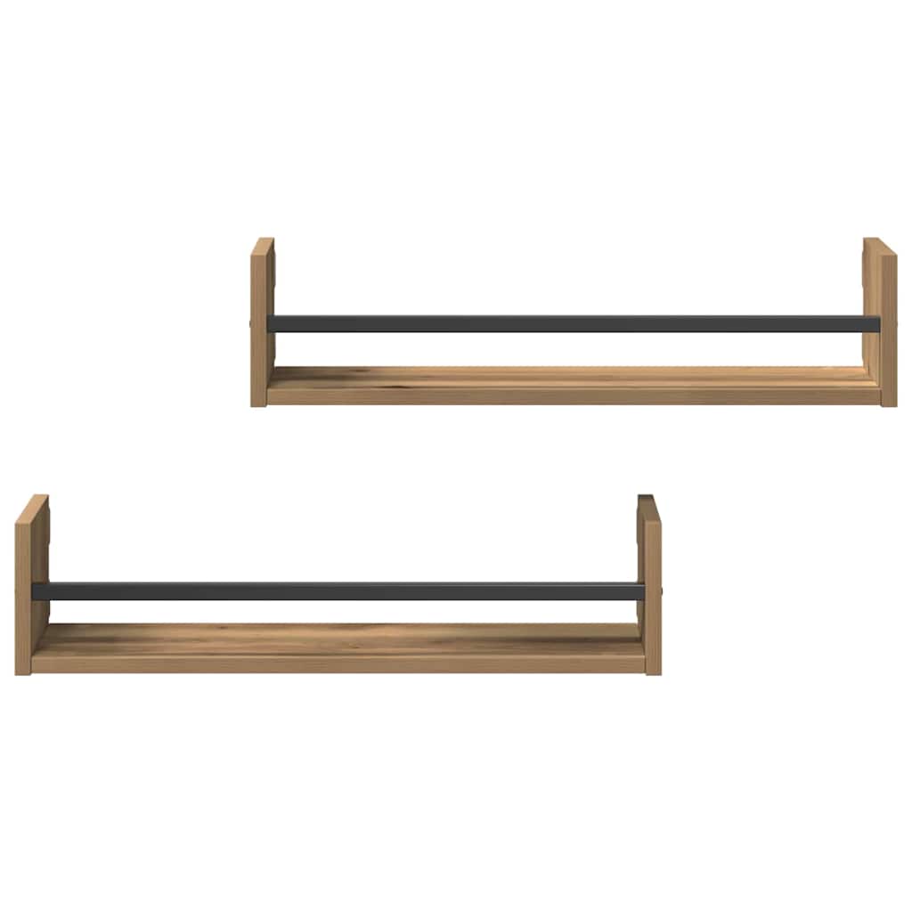 Wandregal Wandmontiert 2 Pcs