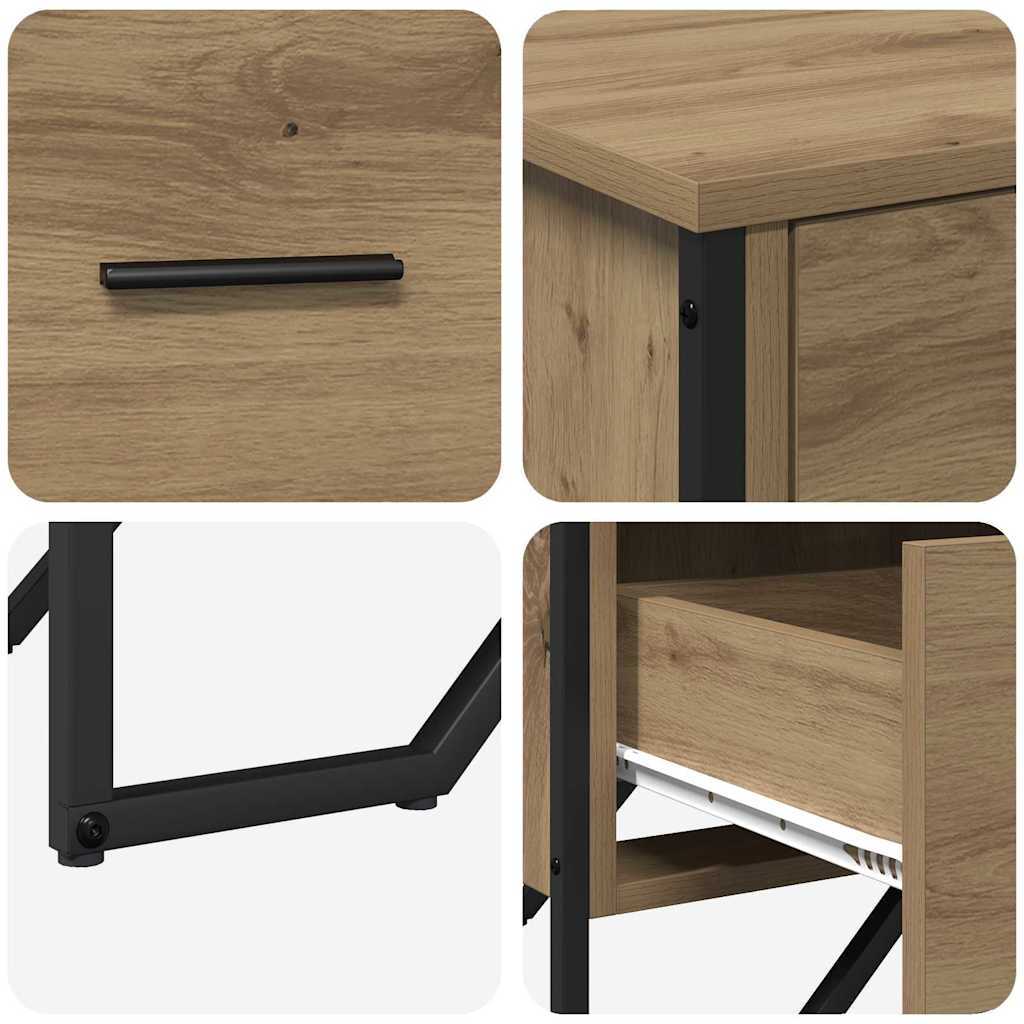 Kommode Mit Schubladen 2 Pcs 91 X 35,5 X 74,5 Cm
