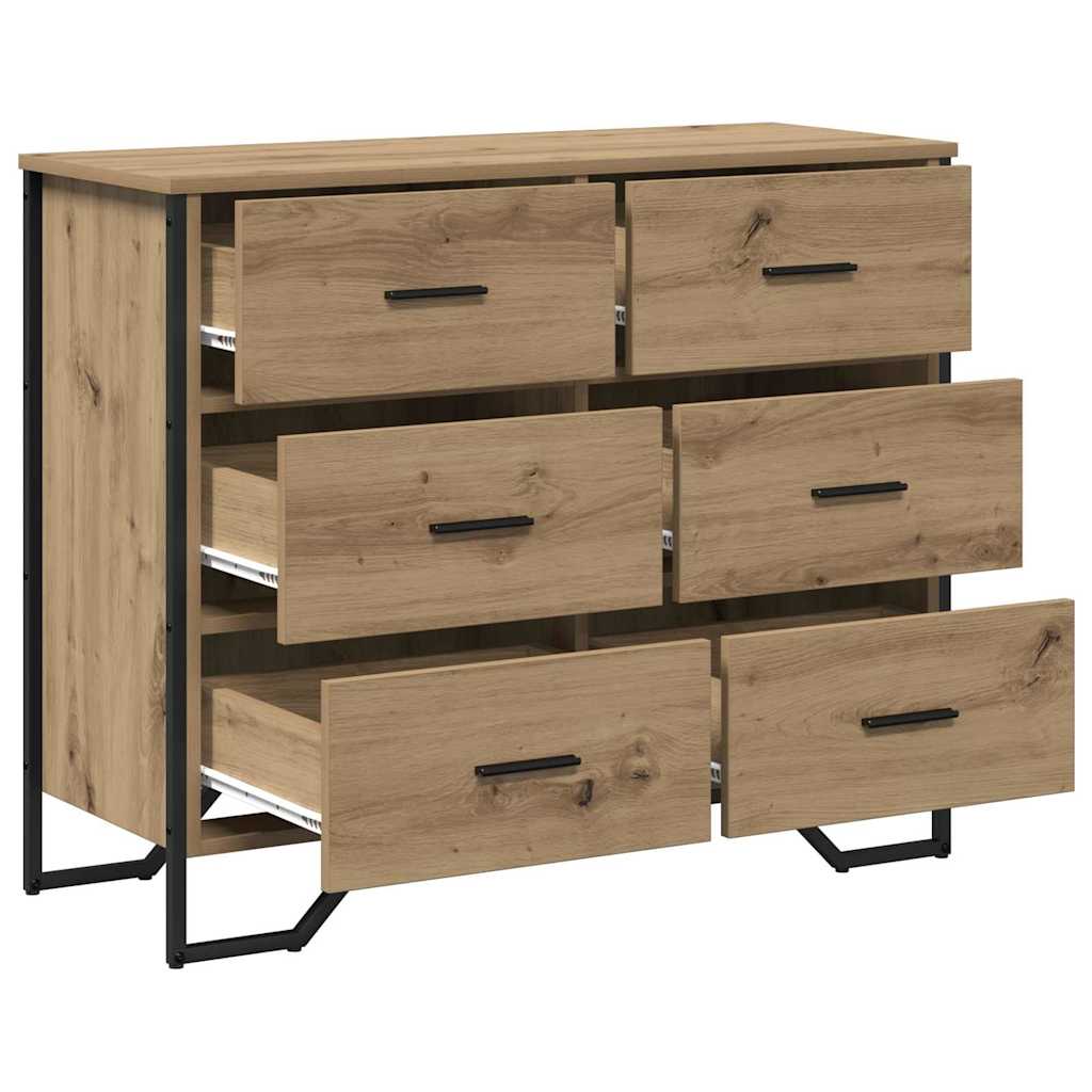 Kommode Mit Schubladen 2 Pcs 91 X 35,5 X 74,5 Cm