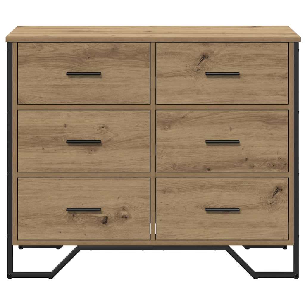 Kommode Mit Schubladen 2 Pcs 91 X 35,5 X 74,5 Cm