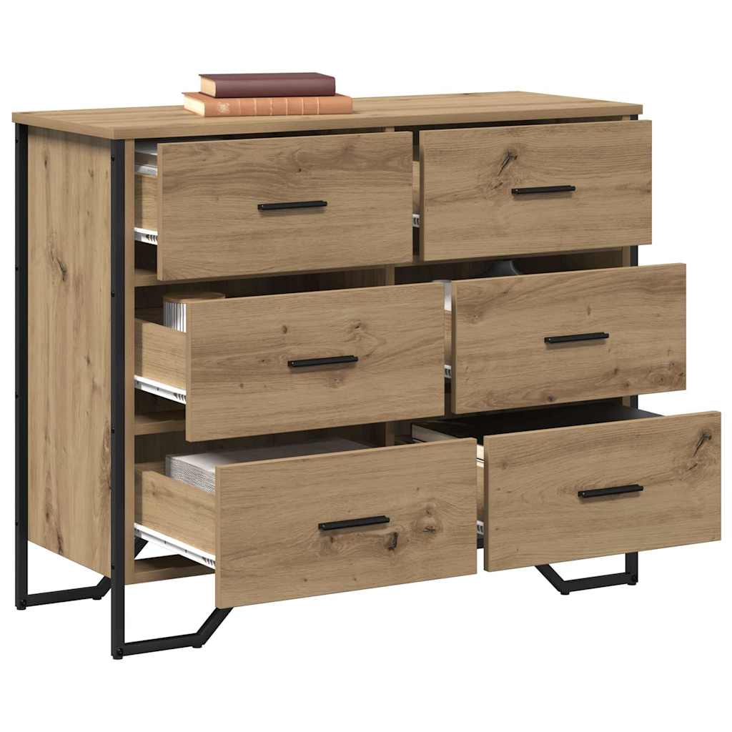 Kommode Mit Schubladen 2 Pcs 91 X 35,5 X 74,5 Cm