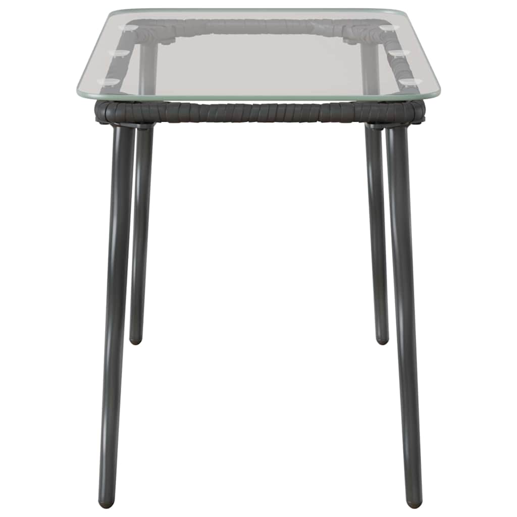 Gartentisch 80 X 40 X 45 Cm Poly-Rattan