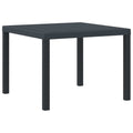 Gartentisch 100 X 100 X 73 Cm Poly-Rattan