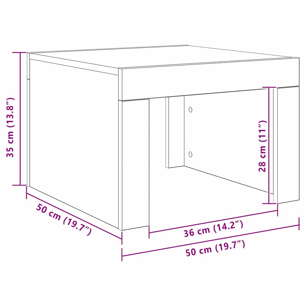 Couchtisch Holzwerkstoff