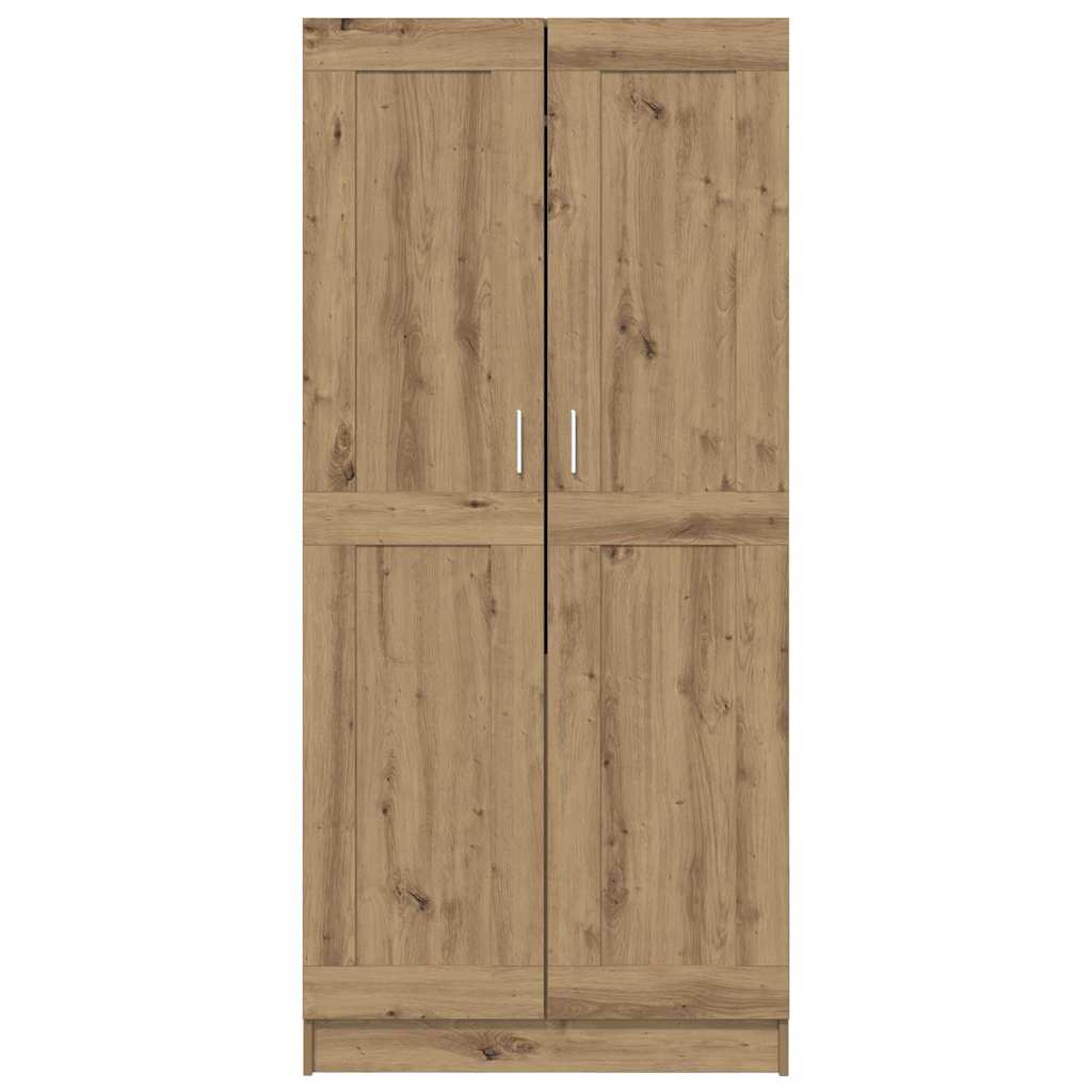 Drehtürenschrank aus Holzwerkstoff Artisan-Eiche 82,5 x 51,5 x 180 cm