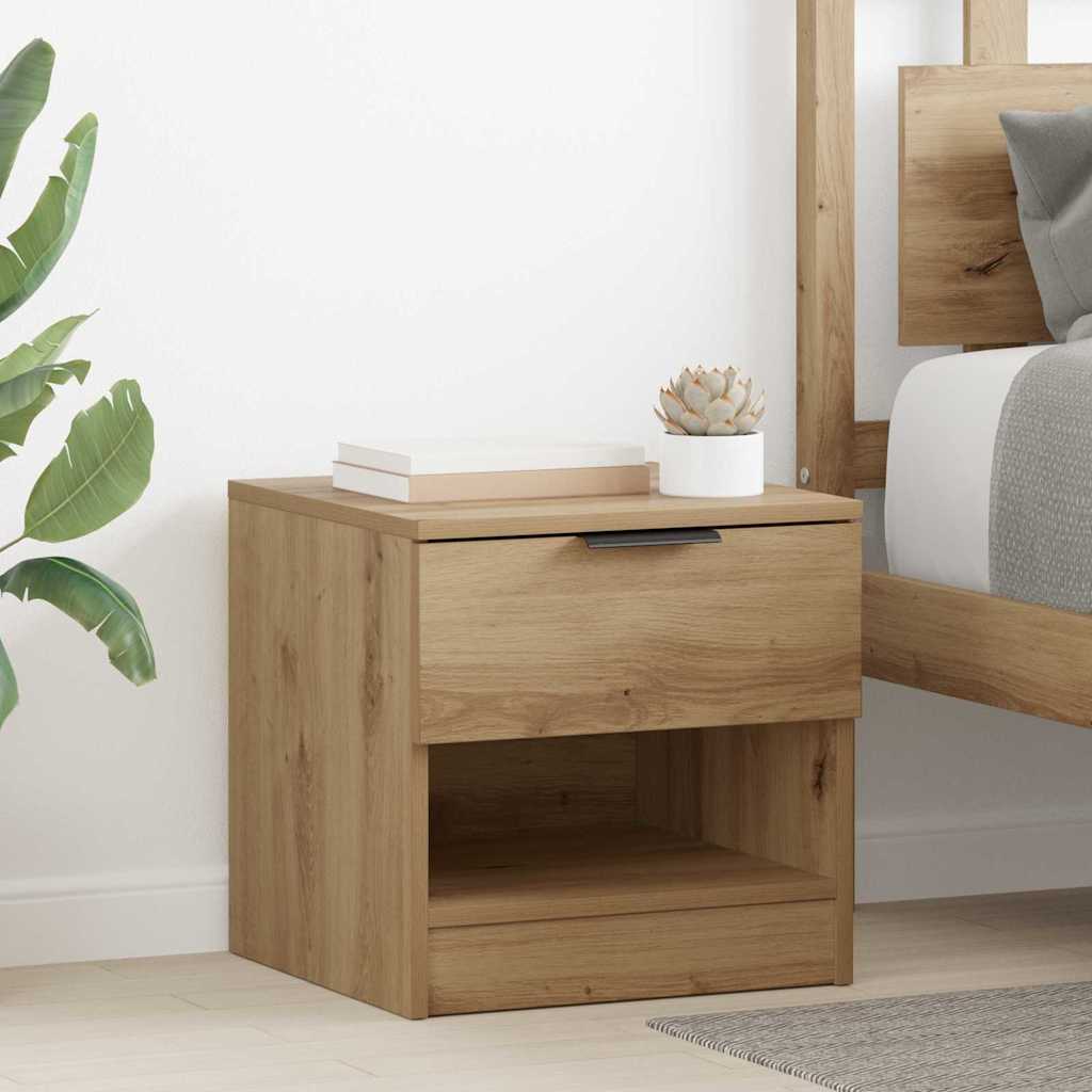 Bettschrank 2 Pcs 40 X 39 X 40 Cm Holzwerkstoff