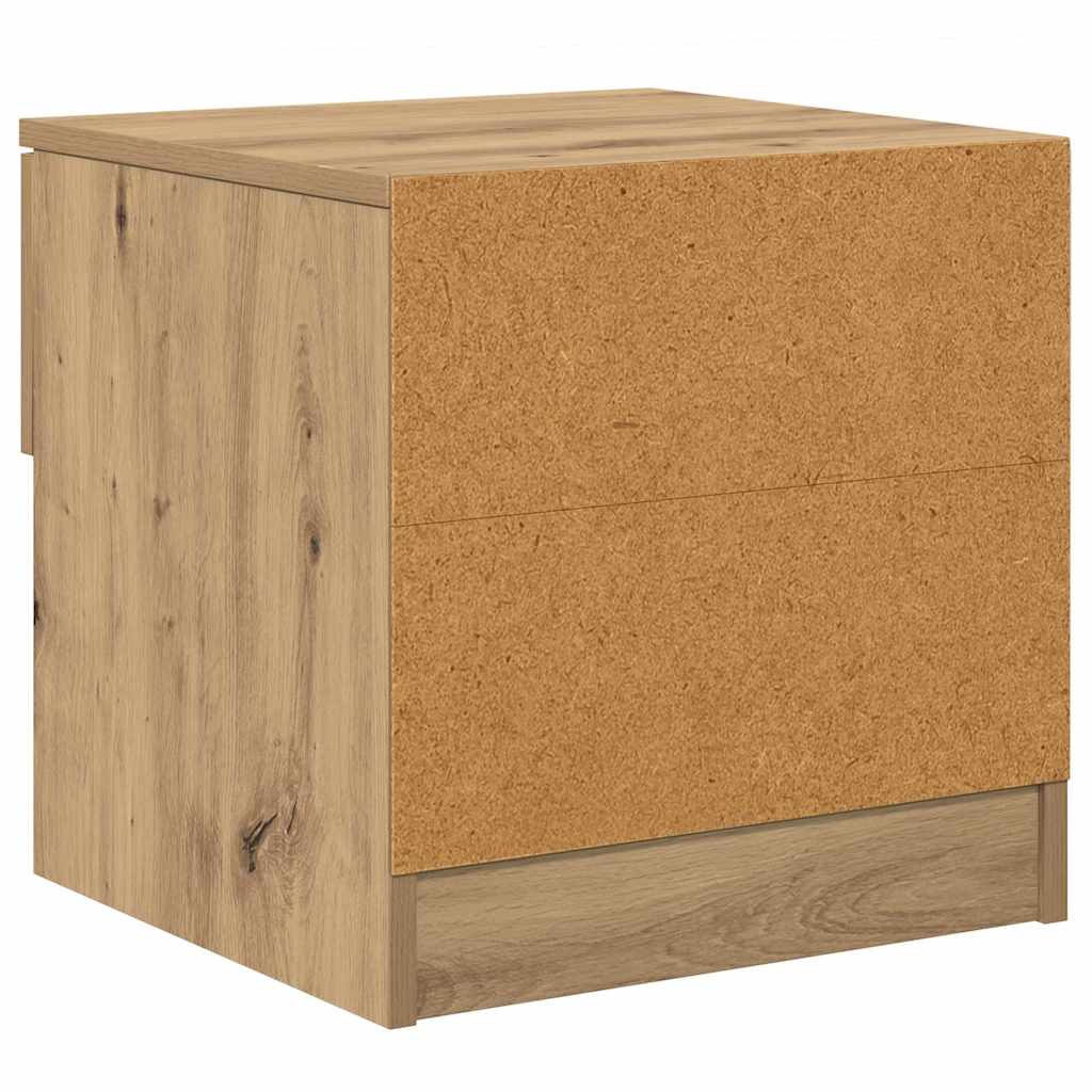 Bettschrank 2 Pcs 40 X 39 X 40 Cm Holzwerkstoff