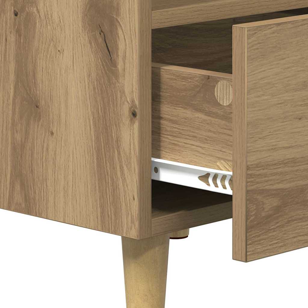 Bettschrank 2 Pcs 40 X 35 X 47,5 Cm Holzwerkstoff