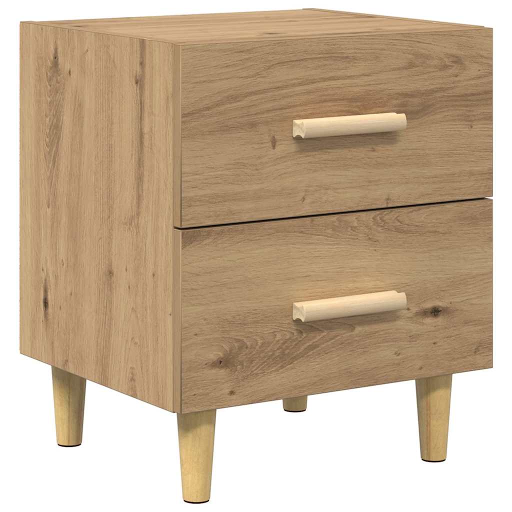 Bettschrank 2 Pcs 40 X 35 X 47,5 Cm Holzwerkstoff