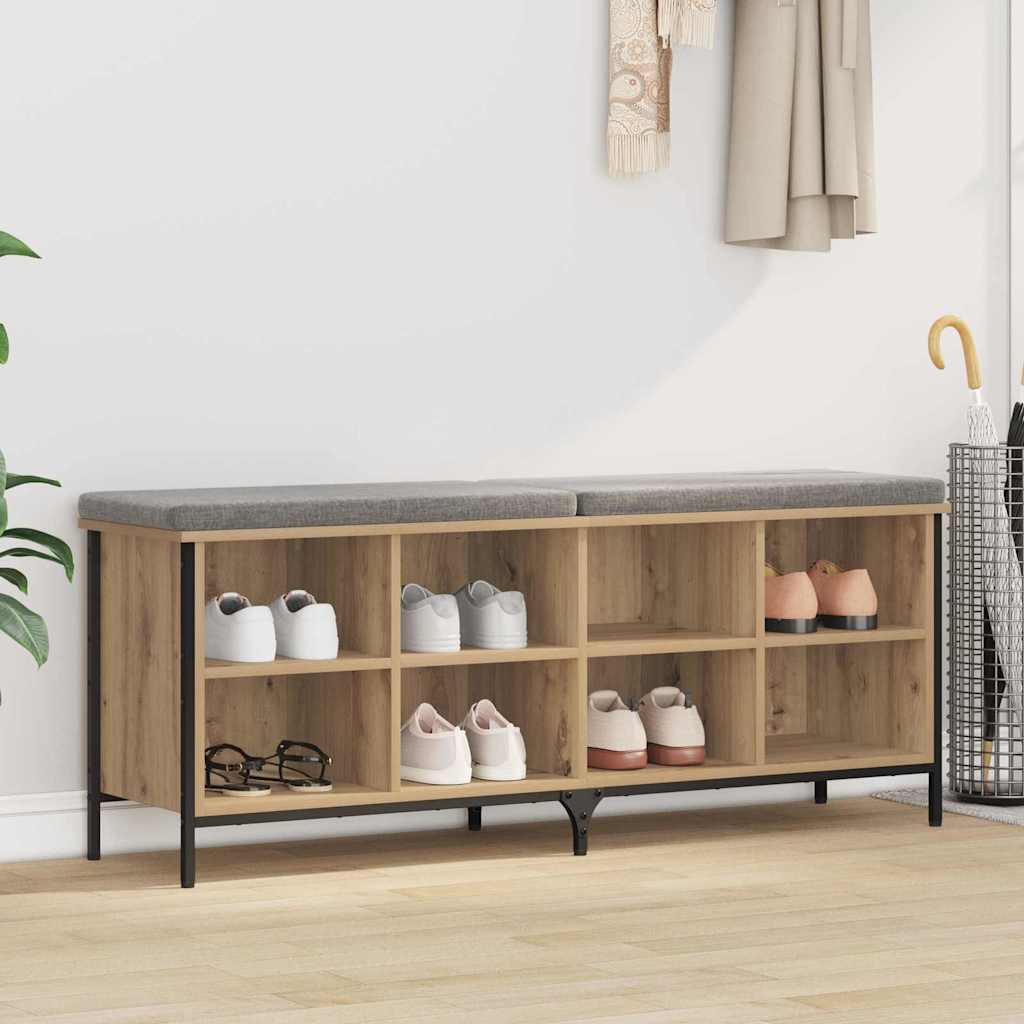 Schuhschrank Mit Regal 131 X 35 X