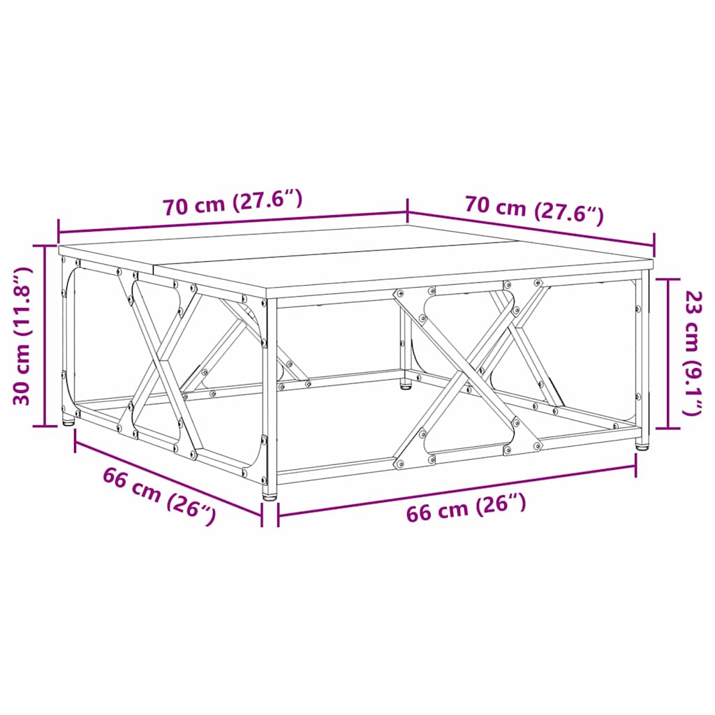 Couchtisch Holzwerkstoff