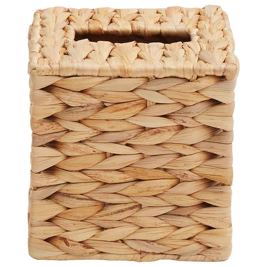 Taschentuchboxdeckel 2 Pcs Wasserhyazinthe 14,5 X 14,5 X 15 Cm