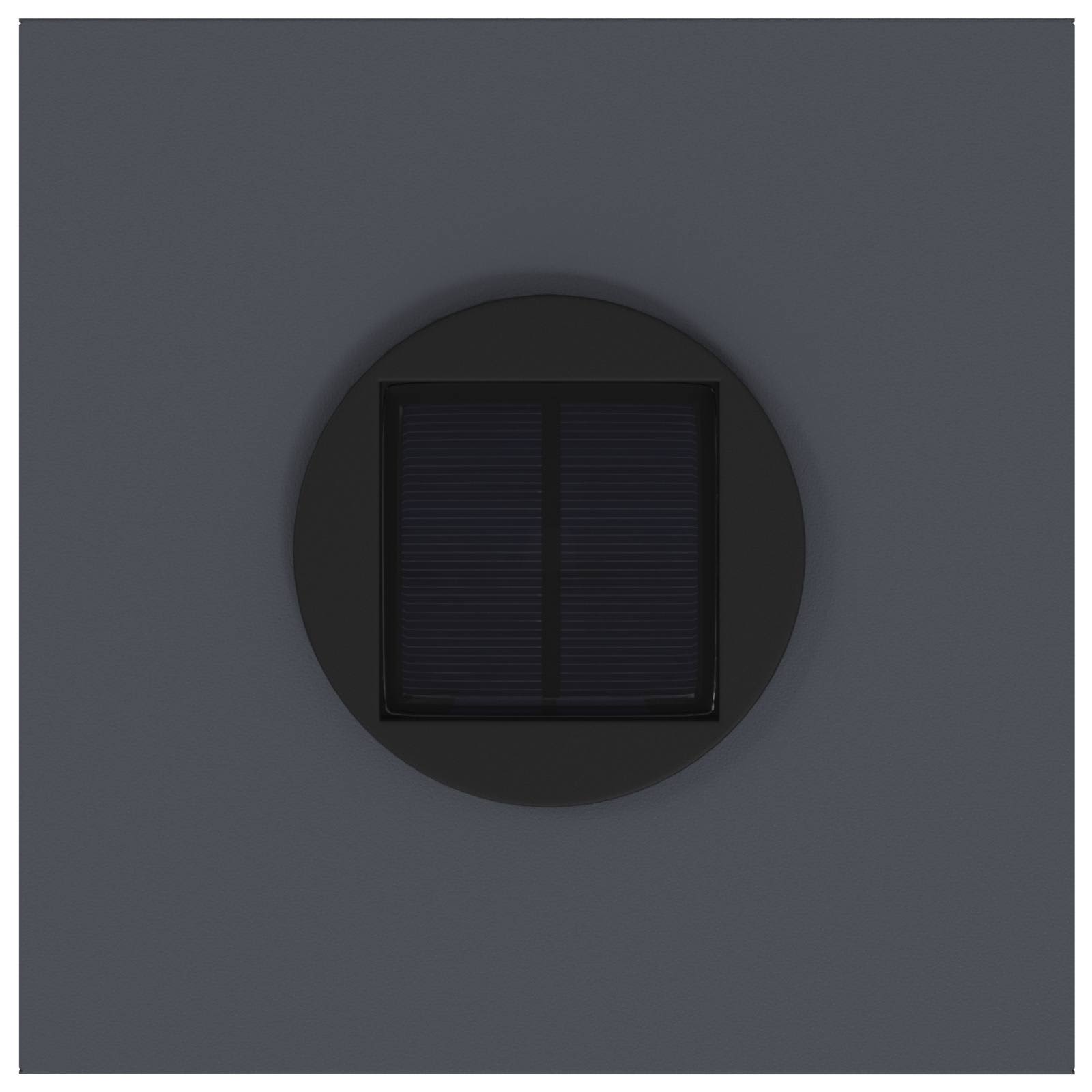 Solar Led Wegeleuchte 2 Pcs Kalt Gewalzter Stahl