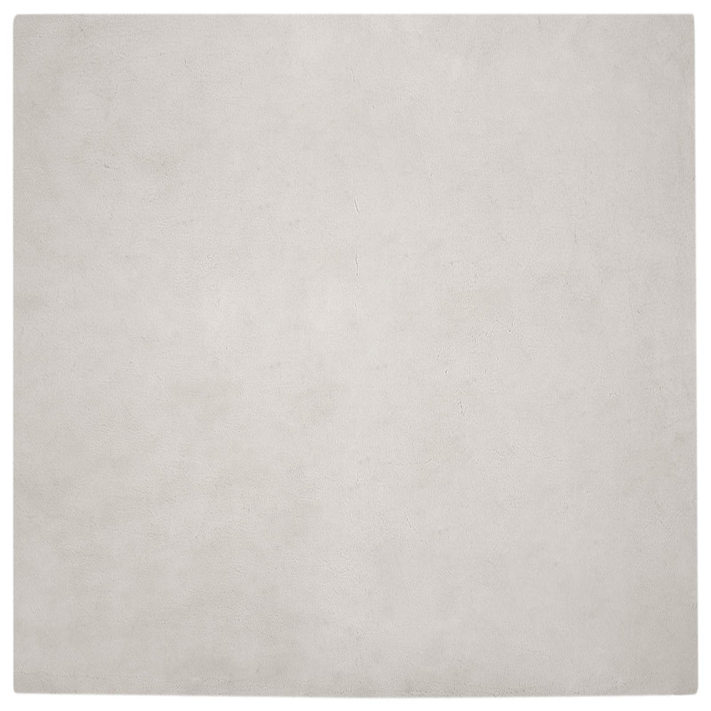 Rutschfester Kunstfellteppich Olite Beige